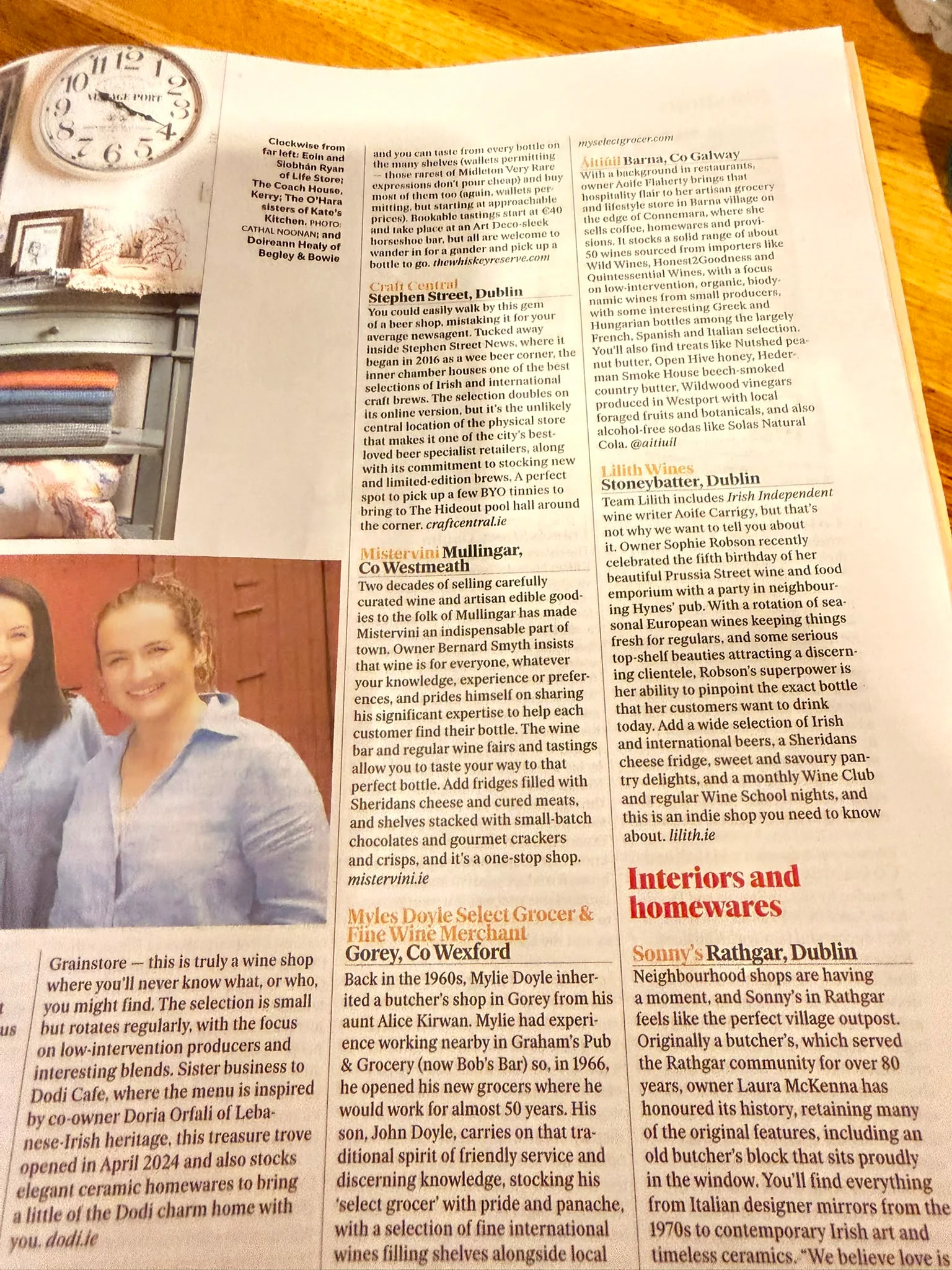 We Made the List! Mistervini Named in the Top 100 Shops in Ireland